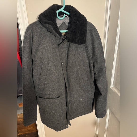 Pendleton Men’s Wool Dress Coat Medium-Gray - Picture 1 of 4